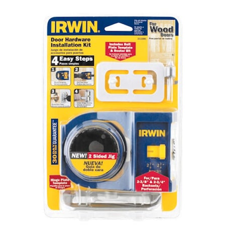 Irwin Irwin Door Lock Installation Kit 1 pc 3111001
